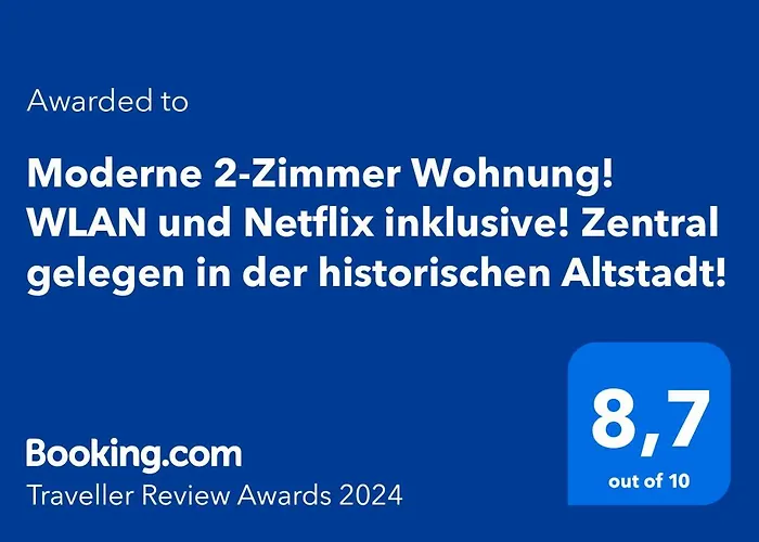 Moderne 2-zimmer Wohnung! Wlan Und Netflix Inklusive! Zentral Gelegen In Der Historischen Altstadt! Stade