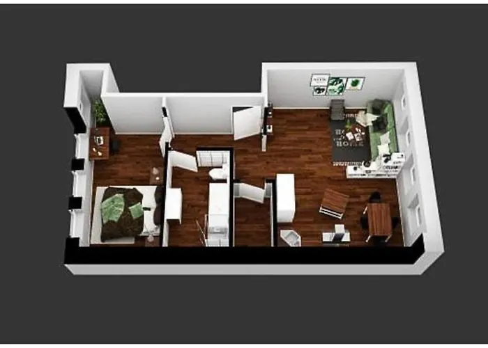 Apartman Moderne 2-zimmer Wohnung! Wlan Und Netflix Inklusive! Zentral Gelegen In Der Historischen Altstadt! *